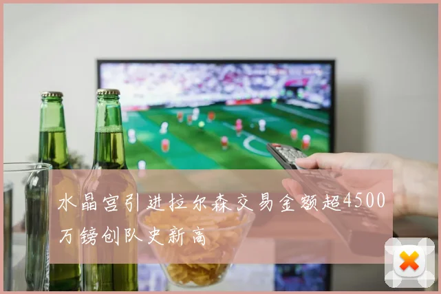 水晶宫引进拉尔森交易金额超4500万镑创队史新高